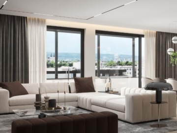 Exklusive Penthouse-Wohnung mit atemberaubender Terrasse und Panoramablick- Ideal auch als Büro Nutzbar, 9500 Villach, Penthouse