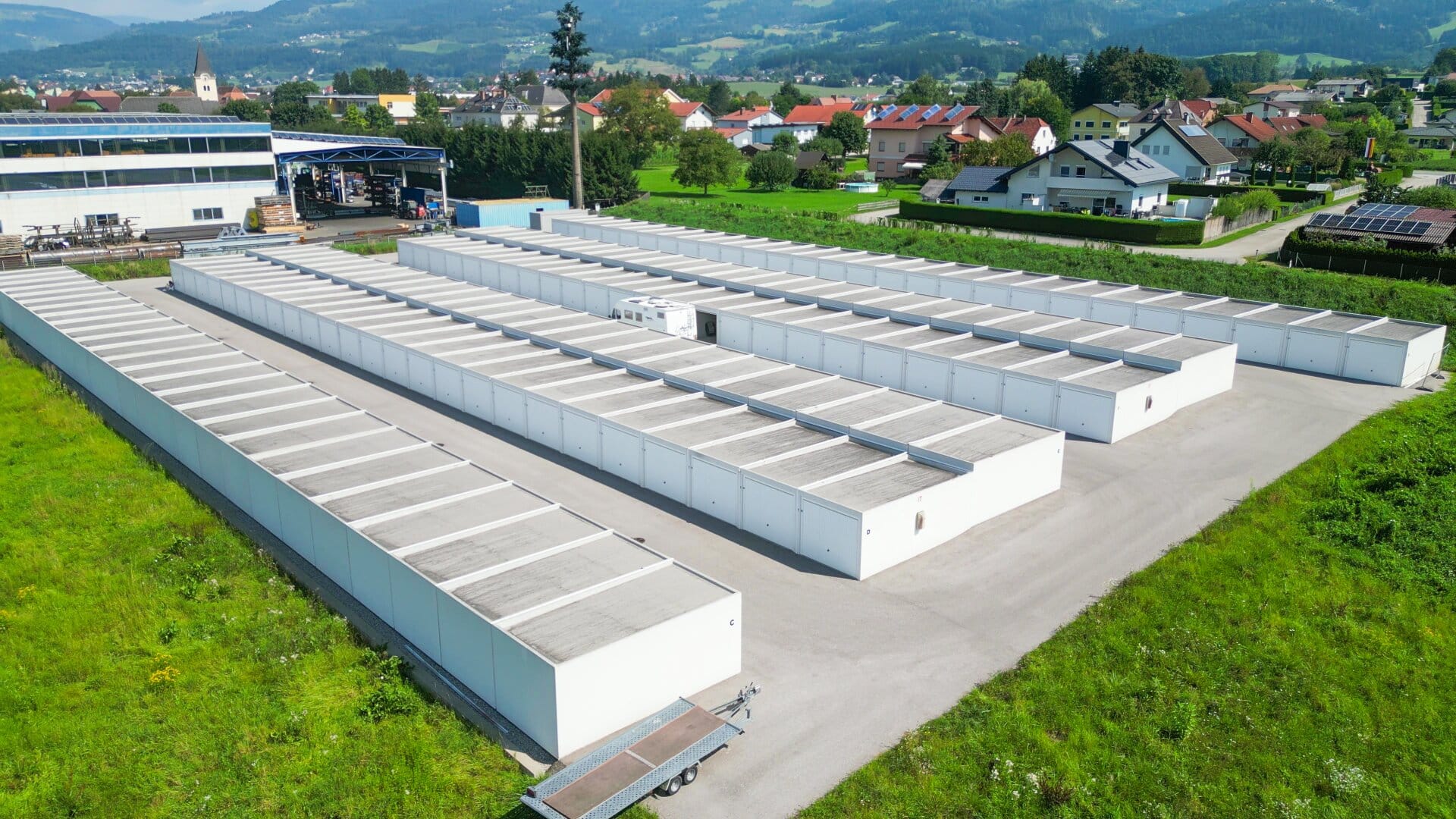 Bild - Garagen in unterschiedlichen Größen zu mieten! Variante: Carport