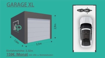 Garagen in unterschiedlichen Größen zu mieten! Variante: XL Garage, 9431 St. Stefan, Einzelgarage