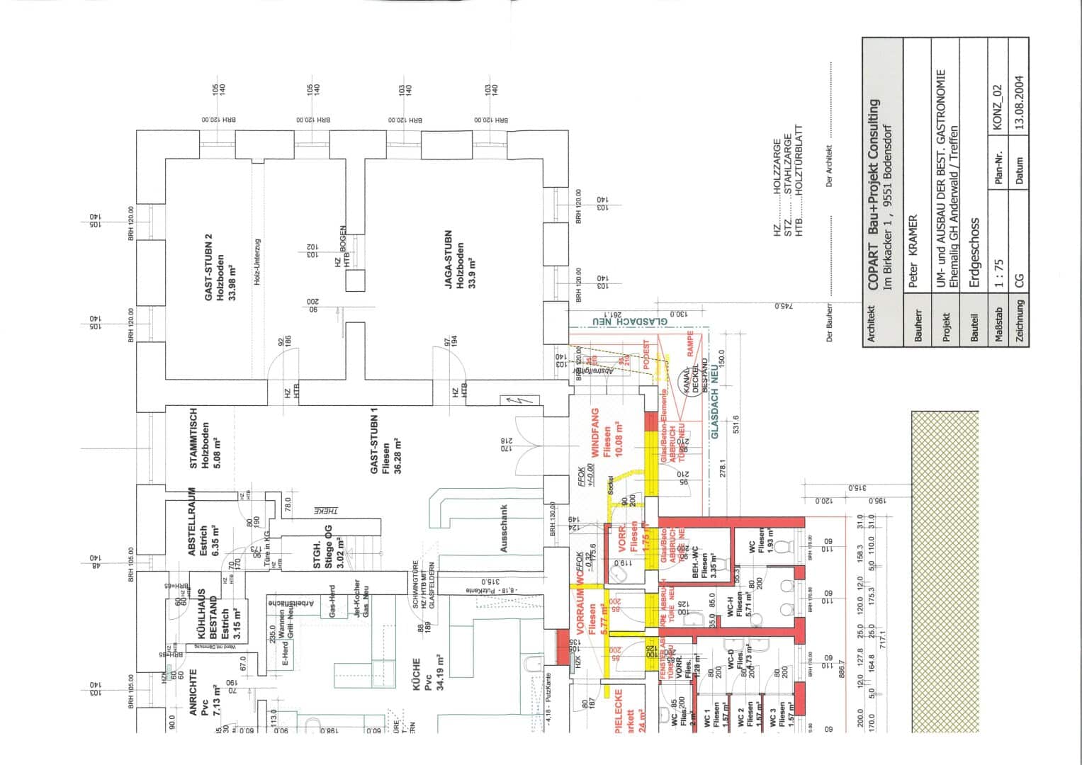 Grundriss - Zum Verkauf steht ein erfolgreiches Traditionsgasthaus mit langjähriger Geschichte!