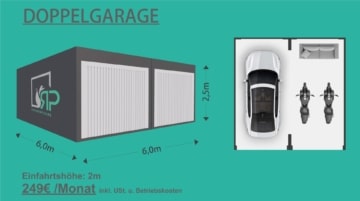 Garagen in unterschiedlichen Größen zu mieten! Variante: Doppelgarage, 9431 St. Stefan, Doppelgarage